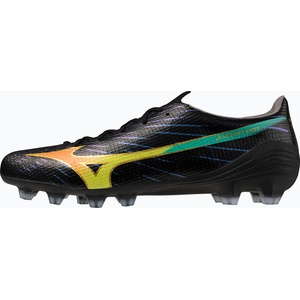 Mizuno Футболни обувки Mizuno Alfa III Pro FG black/lava orange/evening primrose