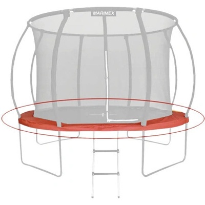 Marimex Premium kryt pružín k trampolínam 305 cm červená