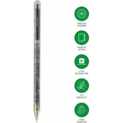 Active Pencil Pro Lucid Stylus - професионална писалка за iPad (прозрачен)