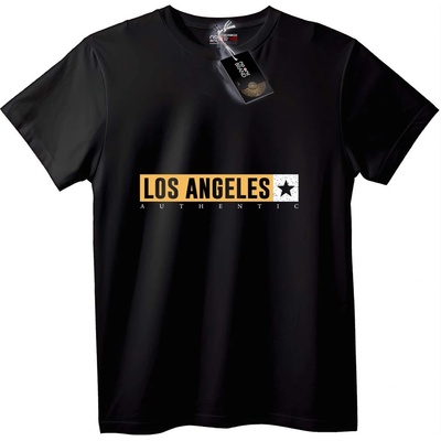 NOONEBRAND Тениска Los Angeles Автентична - 2XL, White