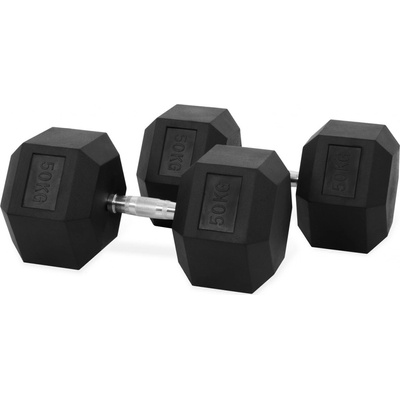 Trinfit HEXA Jednoruční pogumovaná 50 kg