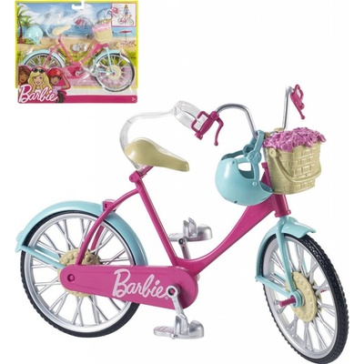 Barbie MATTEL Kolo pro panenku herní set s helmou a doplňky 25dvx