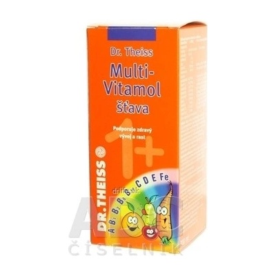 Dr.Theiss Multi-Vitamol sirupová formula 200 ml