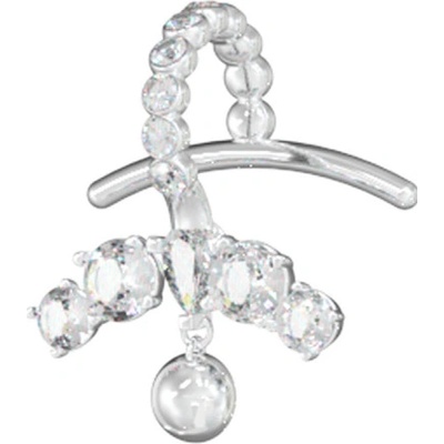 Guess Originální single náušnice Crazy Earrings JUBE03295JWRHT