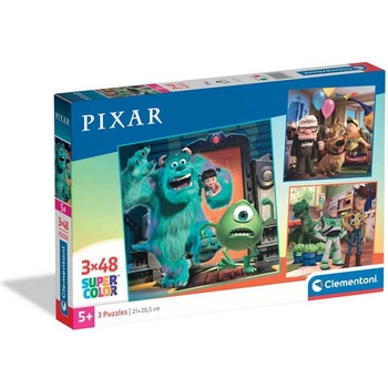 Clementoni 3x48ч. Пъзел Disney Pixar