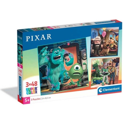 Clementoni 3x48ч. Пъзел Disney Pixar
