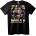 NOONEBRAND Тениска Tito Doble P Music - L, Black