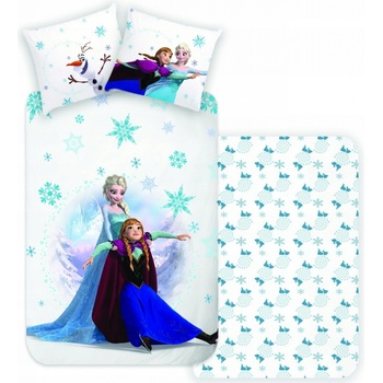 Carbotex obliečky Ľadové Kráľovstvo Princezné na Korčuliach 4498 40 x 60 cm 100 x 135 cm