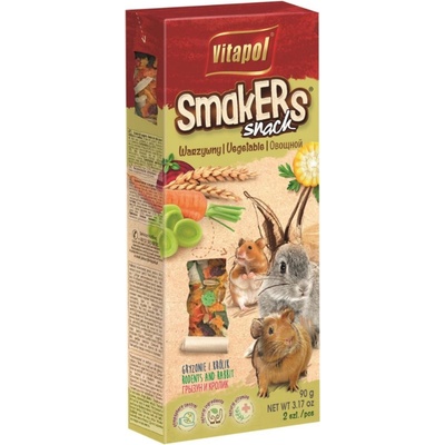 Vitapol Kolby dla gryzoni „Smakers warzywny 2 szt