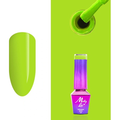 Allepaznokcie MollyLac gél lak 73 THE COCONUT PALMS 5 ml