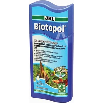 Jbl Biotopol - Препарат за стабилизиране и поддръжка на водата на сладководни аквариуми, 250 мл