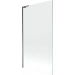 Mexen Next L параван за вана с 1 крило 100 x 150 cm, прозрачен, gun metal - 895-100-000-03-00-95 (895-100-000-03-00-95)