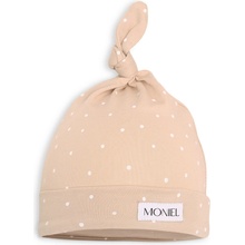 Detská čiapka Moniel Dots béžová