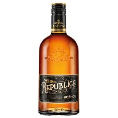 Božkov Republica Exclusive 38% 0,7 l (čistá fľaša)