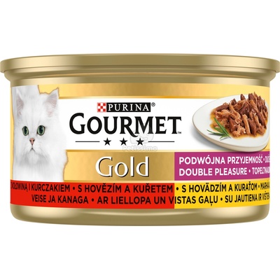 Gourmet Gold beef & chicken 85 g