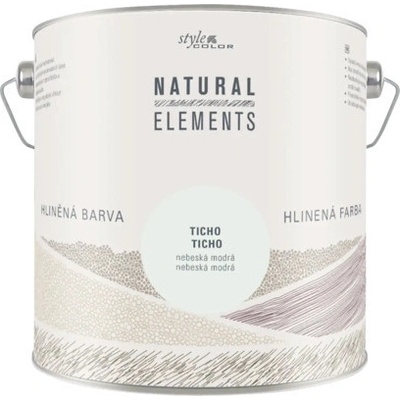 StyleColor NATURAL ELEMENTS 2,5 l nebeská modrá