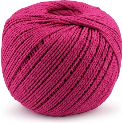 Prima-obchod Bavlněná příze macrame Ø2 mm rozčesávací, barva 6 pink