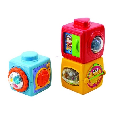 Playgo Abc кубчета за изграждане на умения бебешка играчка