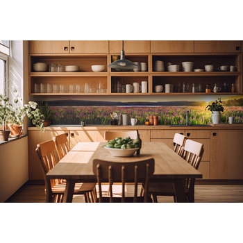 DIMEX ART s. r. o Фототапет за кухня - залез на поляната 420 x 60 см