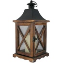 MAGIC HOME 2170324 Lampáš WL8834 16x16x35 cm LED 3xAAA drevo