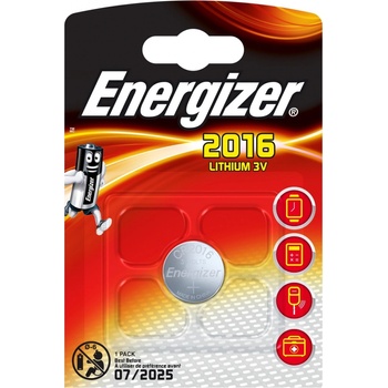 Energizer CR2016 1ks 7638900083002
