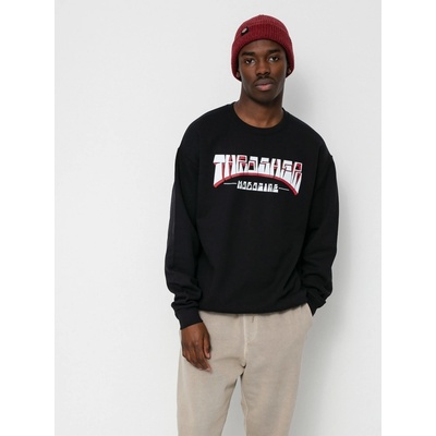 Thrasher Firme Logo Crew čierna