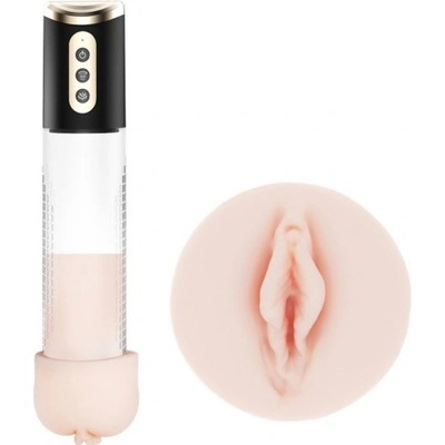 VšeNaSex.cz Automatická vakuová pumpa USB Extreme Power s masturbátorem