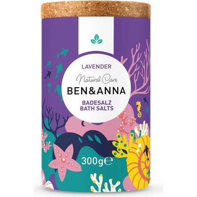 BEN&ANNA Soľ do kúpeľa Levanduľa 300 g
