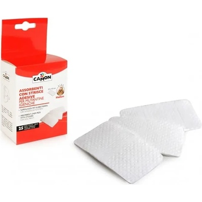 Camon Absorbent liner pads with stickers - подложки за хигиенни гащи 25 броя размер М 9.6x5.8см