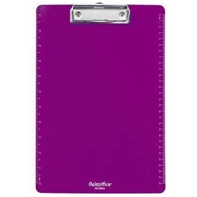 FLEXOFFICE Psací podložka FO-CB011, purpurová, plast, A4