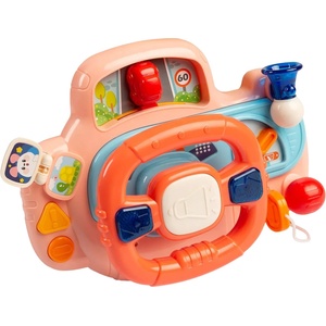 Caretero Toyz Активна играчка Caretero Toyz - Състезателен волан, розов (TOYZ-9015)