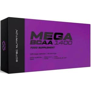 Scitec Nutrition Mega BCAA 1400, 120 Capsules