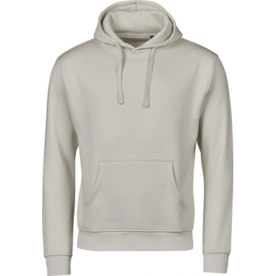 TeeJays mikina s kapucí TJ 5152 Urban z těžké bavlny Cement
