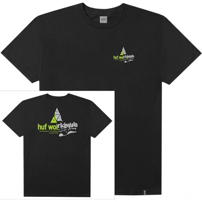 Huf Giga Melt Triple Triangle Tee black