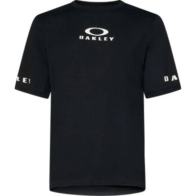 Oakley Мъжка фланелка с къс ръкав за колоездене Oakley Seeker Flow S/S Jersey Cycling jersey - Blackout - размер M (056-3982-0212)