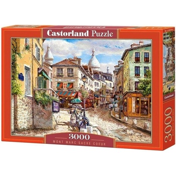 Castorland Mont Marc Sacre Coeur 3000 pcs Пъзел 3000 броя Град (290240) (290240)