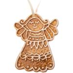 Dakls Керамична Коледна украса 10 cm Gingerbread Angel - Dakls (FUD22088)