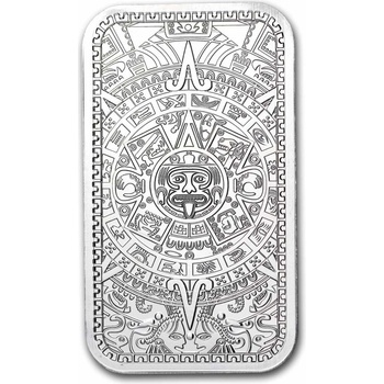 9Fine Mint Stříbrný slitek Aztec 1 oz