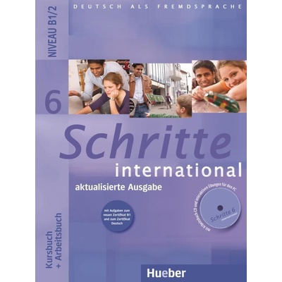 Schritte international 6, Neub. Kursbuch + Arbeitsbuch mit A...
