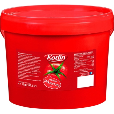 Kotlin kečup pikantný 3 kg