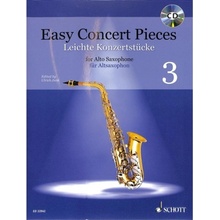 Easy Concert Pieces Band 3 noty pre altový saxofón a klavír