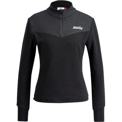 Swix Dynamic Midlayer Half Zip W black/phantom