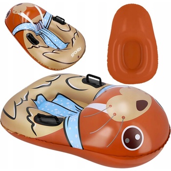 Spokey WALRUS Nafukovací sněžný kluzák ve tvaru mrože