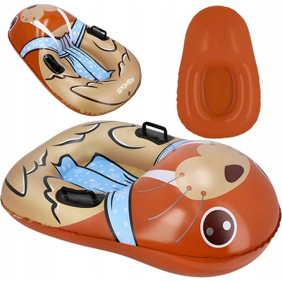 Spokey WALRUS Nafukovací sněžný kluzák ve tvaru mrože