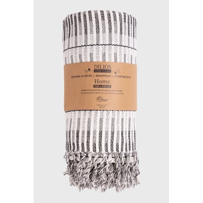 Дилиос Покривка за легло 220/230 см Home черно и екрю