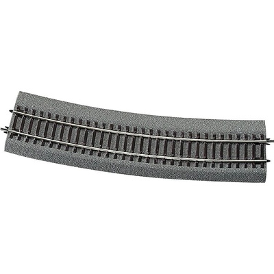 Roco Извита релса - R10 с пътна настилка и ъгъл на завиване - 15 градуса Roco-Line (42528)