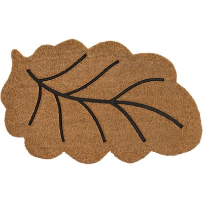Unimasa Изтривалка от кокосови влакна 45x75 cm Leaf - Casa Selección (806839)