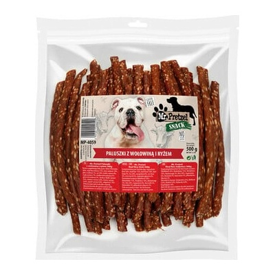MR. PRETZEL Palušky z hovädziny a ryže 500 g