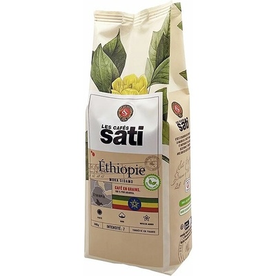Les Cafés Sati Ethiopia Moka Sidamo zrnková 0,5 kg