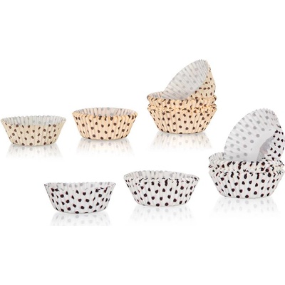 BANQUET Sada cukrářských košíčků DOTS 8,7 cm 100 ks mix barev
